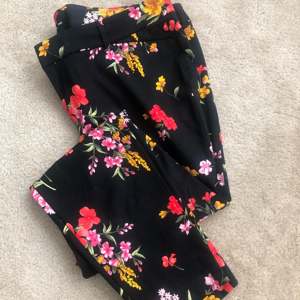 Floral Old Navy Pixie Pants